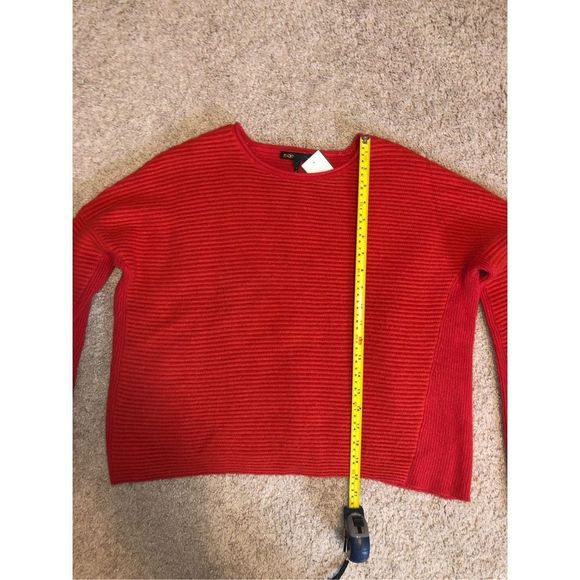 Maje Red Mention Angora Red Knit Sweater, Size 1, MSRP $410 - Picture 11 of 11